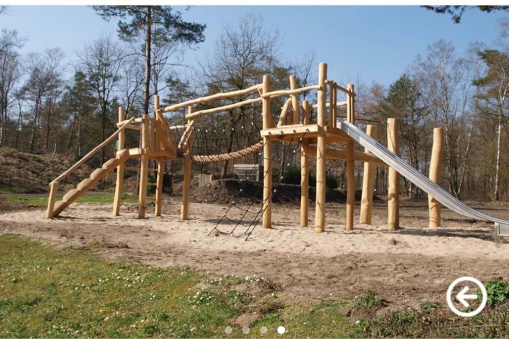 Chalet Toetje Op De Veluwe Хундерло Екстериор снимка